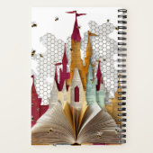 Betoverde Verhalenboek Kasteel Spiraal Notebook Notitieboek (Achterkant)