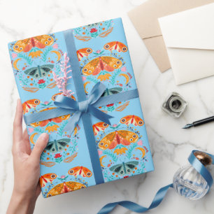 Betoverde vleugels Magische vlinder vlinder Cadeaupapier