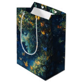 Betoverde Vlinder Bosgodin (1) Medium Cadeauzakje (Achterkant Gekanteld)