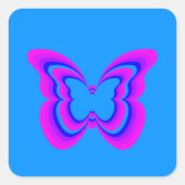 Betoverde Vlinder Collectie Sticker (Voorkant)