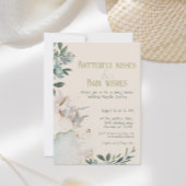 Betoverde Vlinder Sprookje Baby shower Kaart