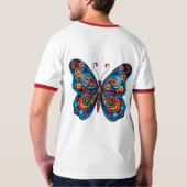 Betoverde Vlinder Strooi T-Shirt (Achterkant)