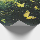 Betoverde Vlinderbos Godin (3) Cadeaupapier (Hoek)