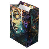 Betoverde Vlinderbos Godin (7) Medium Cadeauzakje (Achterkant Gekanteld)