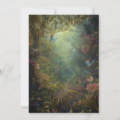 Betoverde Vlinderbos Kaart (Achterkant)