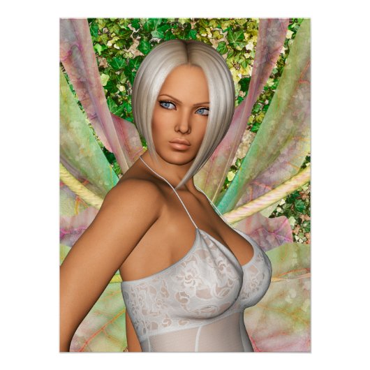 Betoverde Vlinderfee Perfect Poster (Voorkant)