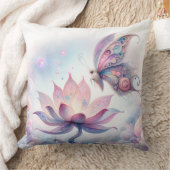 Betoverde vlinderkussen kussen (Deken)