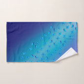 Betoverde Vlinders in Dubbelblauw Bad Handdoek (Handdoek)