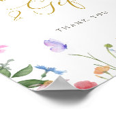 Betoverde vlinders Kaarten en geschenken Poster (Hoek)