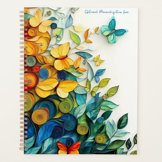 Betoverde Vlindertuin Planner (Voorkant)