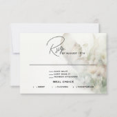 Betoverde vlindertuin RSVP kaartje (Voorkant)