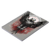 Betoverde vlucht: Het mystieke Eagle Notitieboek (Linkerzijde)