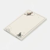 Betoverde vlucht ongelinieerd 4" x 6" post-it® notes (Schuin)