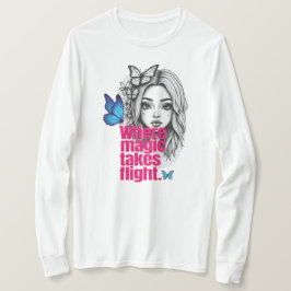 Betoverde vlucht t-shirt