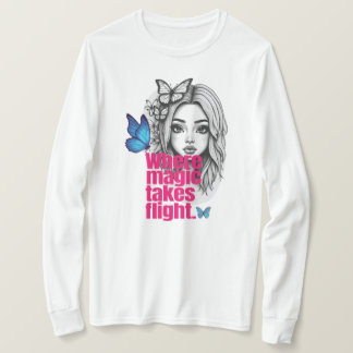 Betoverde vlucht t-shirt