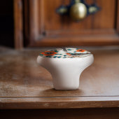 Betoverde volière keramische knop pull