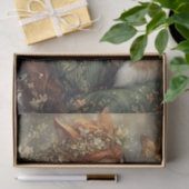 Betoverde Vosfee Met Vlinder Decoupage Tissuepapier (Geschenk)