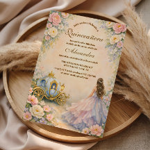 Betoverde Wagen Sprookje Quinceañera