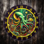 Betoverde wateren Octopus Dartbord