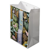 Betoverde Waterval Oase Medium Cadeauzakje (Achterkant Gekanteld)