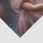 Betoverde Waterval Paard en Prinses Decoupage Tissuepapier (Detail)