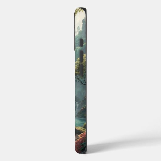 Betoverde waterval retraite Case-Mate iPhone case (Achterkant / Links)