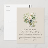 Betoverde Waterverf Boheemse Boheemse Dank u Briefkaart (Voorkant / Achterkant)