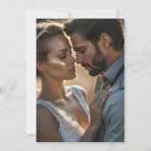 Betoverde Waterverf Bos Foto Opslaan van de Datum Kaart (Achterkant)