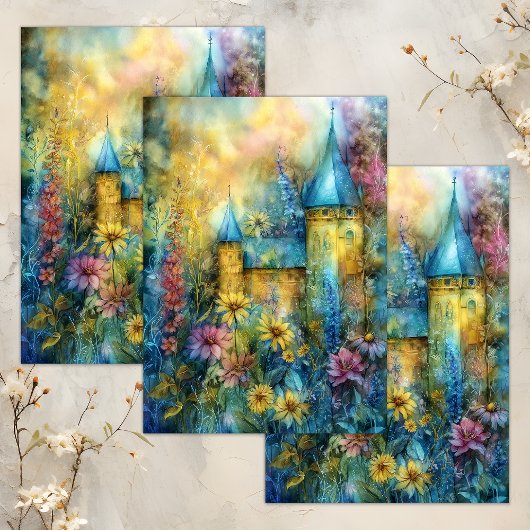 BETOVERDE WATERVERF SPROOKJESKASTEEL ONTKOPPELING TISSUEPAPIER