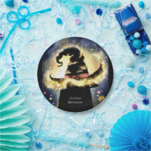 Betoverde Waterverf Wizard Verjaardag