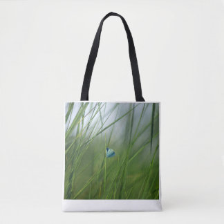 Betoverde Weide Blauwe Vlinder Canvas Tassen