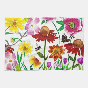 Betoverde Weide Botanische Kunst Keukendoek Theedoek