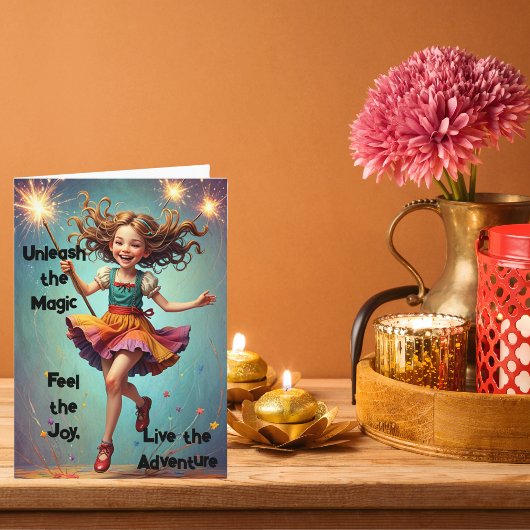 Betoverde Wensen - Een Kerstavontuur Kaart