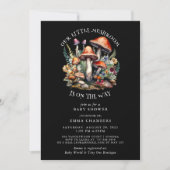 Betoverde Whimsical Mushrooms Woodland Baby shower Kaart (Voorkant)