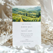 Betoverde wijngaard Napa Valley bruiloft Kaart