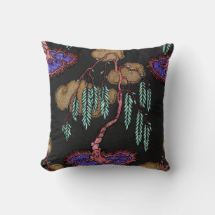 Betoverde wilg Dreamscape Art Deco Patroon Kussen