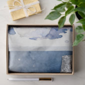 Betoverde Winter Drie Festieve Sneeuwmannen TMH26 Tissuepapier (Geschenk)