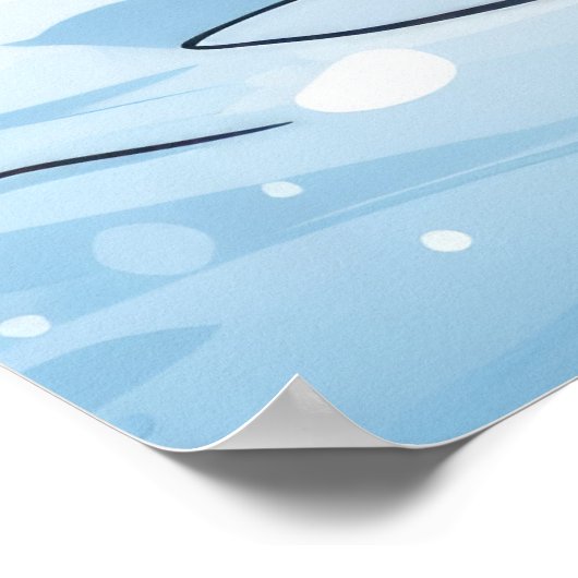 Betoverde Winter Eve Poster (Hoek)