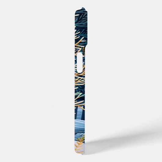 Betoverde Winter Forest telefoonhoes Case-Mate iPhone Case (Achterkant / Rechts)