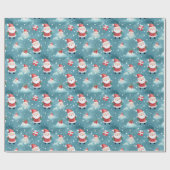 Betoverde Winter Wonderland Cadeaupapier (Vlak)