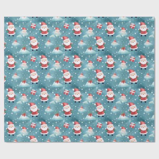 Betoverde Winter Wonderland Cadeaupapier (Vlak)