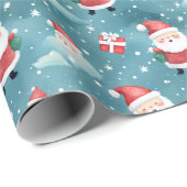 Betoverde Winter Wonderland Cadeaupapier (Rol Hoek)