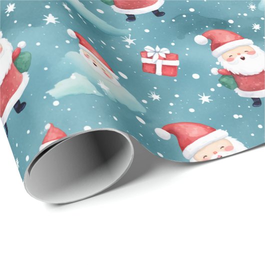Betoverde Winter Wonderland Cadeaupapier (Rol Hoek)