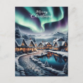 Betoverde Winter Wonderland Kerst Kaart (Voorkant)