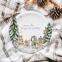 Betoverde Winter Woud Verjaardag