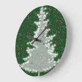 Betoverde Winterglans Kerstboom Grote Klok (Hoek)