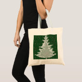 Betoverde Winterglans Kerstboom Tote Bag (Voorkant (product))
