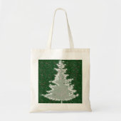 Betoverde wintergloed kerstboom tote bag (Voorkant)