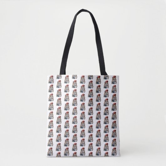 Betoverde Winteruil Tote Bag (Voorkant)