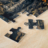 Betoverde wortelkonijn legpuzzel (Zijkant)